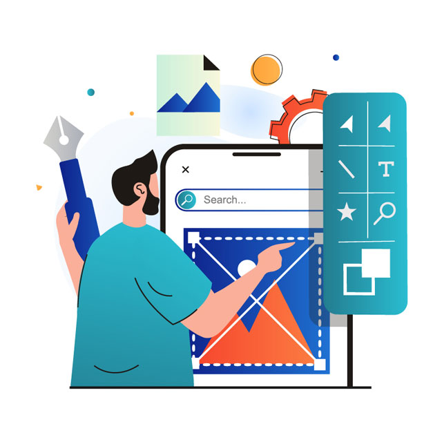 Mobile Graphic Design Interface Illustration